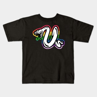 Snake Rainbow Kids T-Shirt